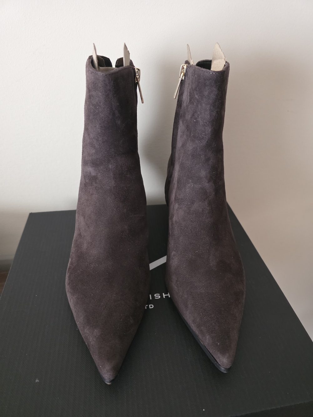 Marc Fisher Mavey Suede Ankle boots